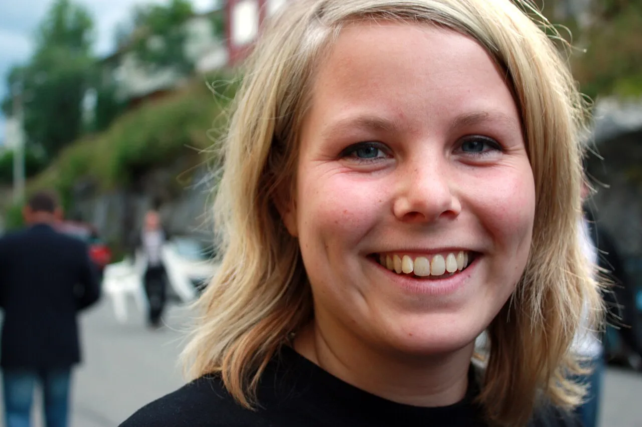 Kirsti Bergstø, leider van de Noorse Socialistisk Venstreparti (SV)